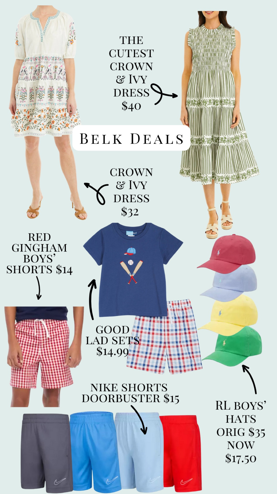 All of the best deals at Belk! 

#LTKSummerSales #LTKFindsUnder100 #LTKFindsUnder50