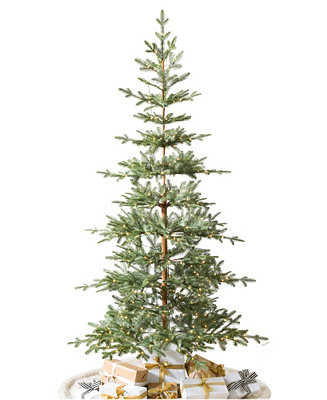 6.5 ft Pre-Lit Alpine Balsam Fir Tree | Macy's