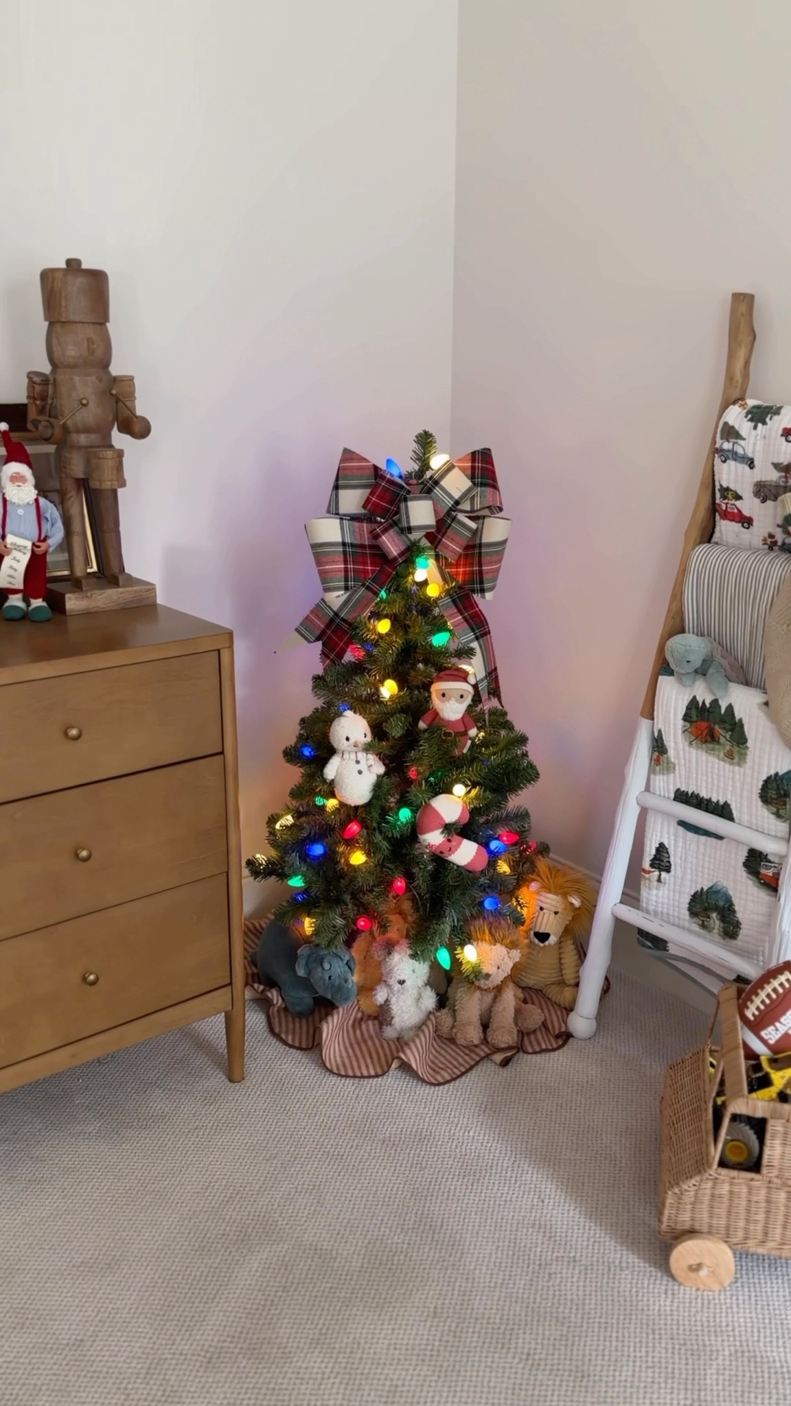 When you find the nostalgic Christmas tree of your dreams… for under $20. ✨🎄Consider my inner child so, so HAPPY. And the best part? It’s like it was meant for this little corner. Would you believe me if I told you it’s even prettier in person? 🥹🎅🏼

#LTKKids #LTKSeasonal #LTKHoliday