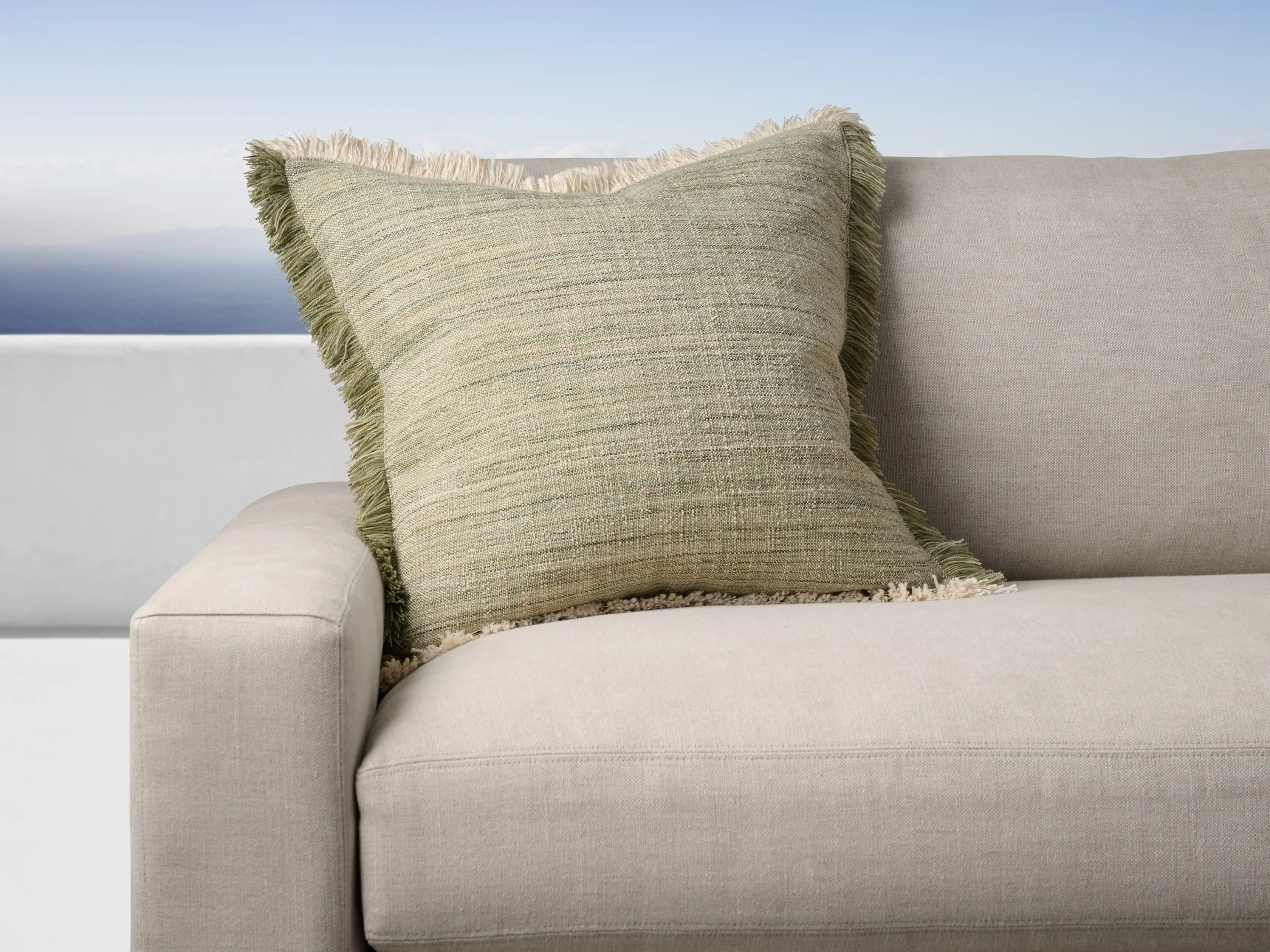Salerno Outdoor Pillow Cover | Arhaus