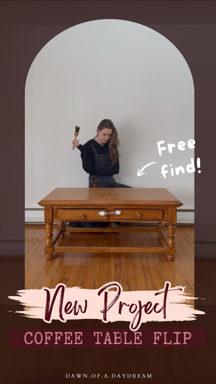 My husband could NOT see the vision with this one 😂 but I could and it was a FREE FB marketplace find so it came home and now it’s my new project 💁‍♀️

It’s solid wood so I’m envisioning a dark stain but all those little intricate details are going to be a painnnn to sand 🥲 painting would be so much easier! 

What’s your vote:

Would you paint this piece or stain it??