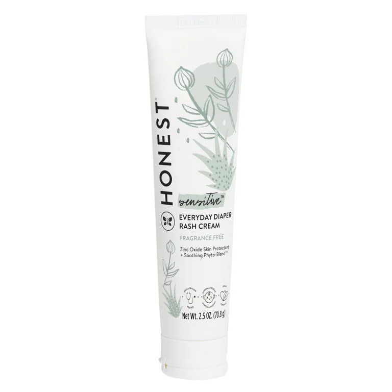 The Honest Company, Diaper Rash Cream, 2.5 fl. oz. - Walmart.com | Walmart (US)