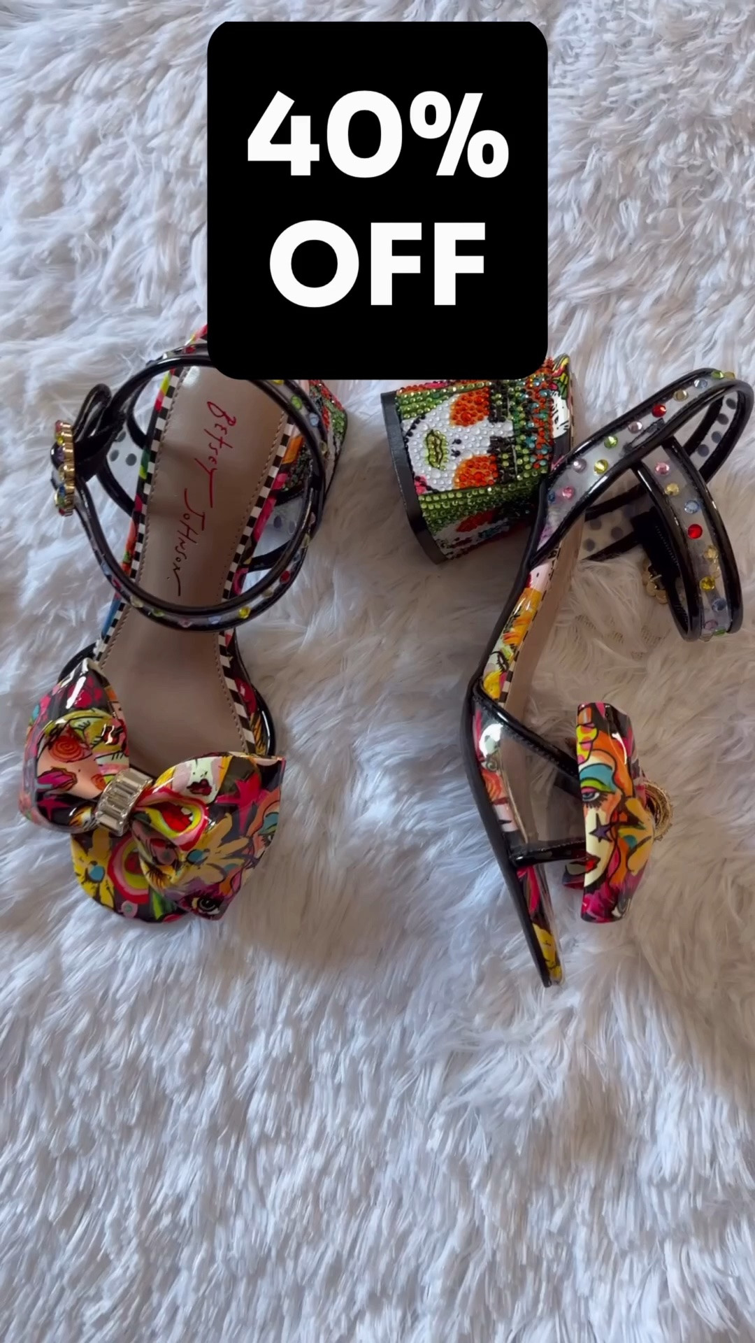 Last Chance!! Ends Tonight!! ‼️SALE at DSW ‼️ 40% off all Sandals !!! Best deal all year !!
The heels are real attention getters- Look like a work of Art!! — Fit TTS - 
#LTKgrwm #LTKSaleAlert #LTKSeasonal
#LTKdayinmylife #LTKTravel #LTKSwim
https://liketk.it/6gUvy