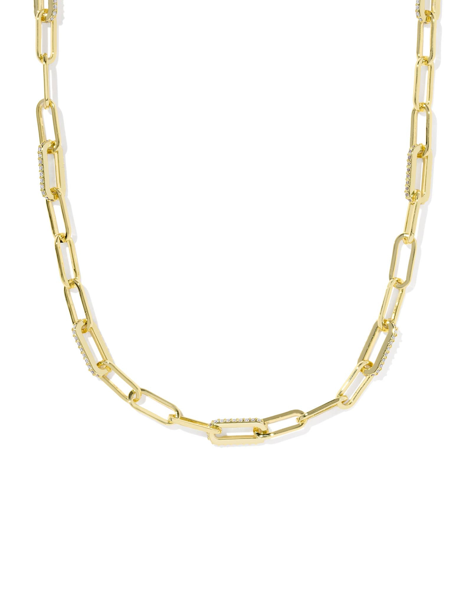 Kendra Scott Bella Gold Chain Necklace | Cubic Zirconia | Kendra Scott