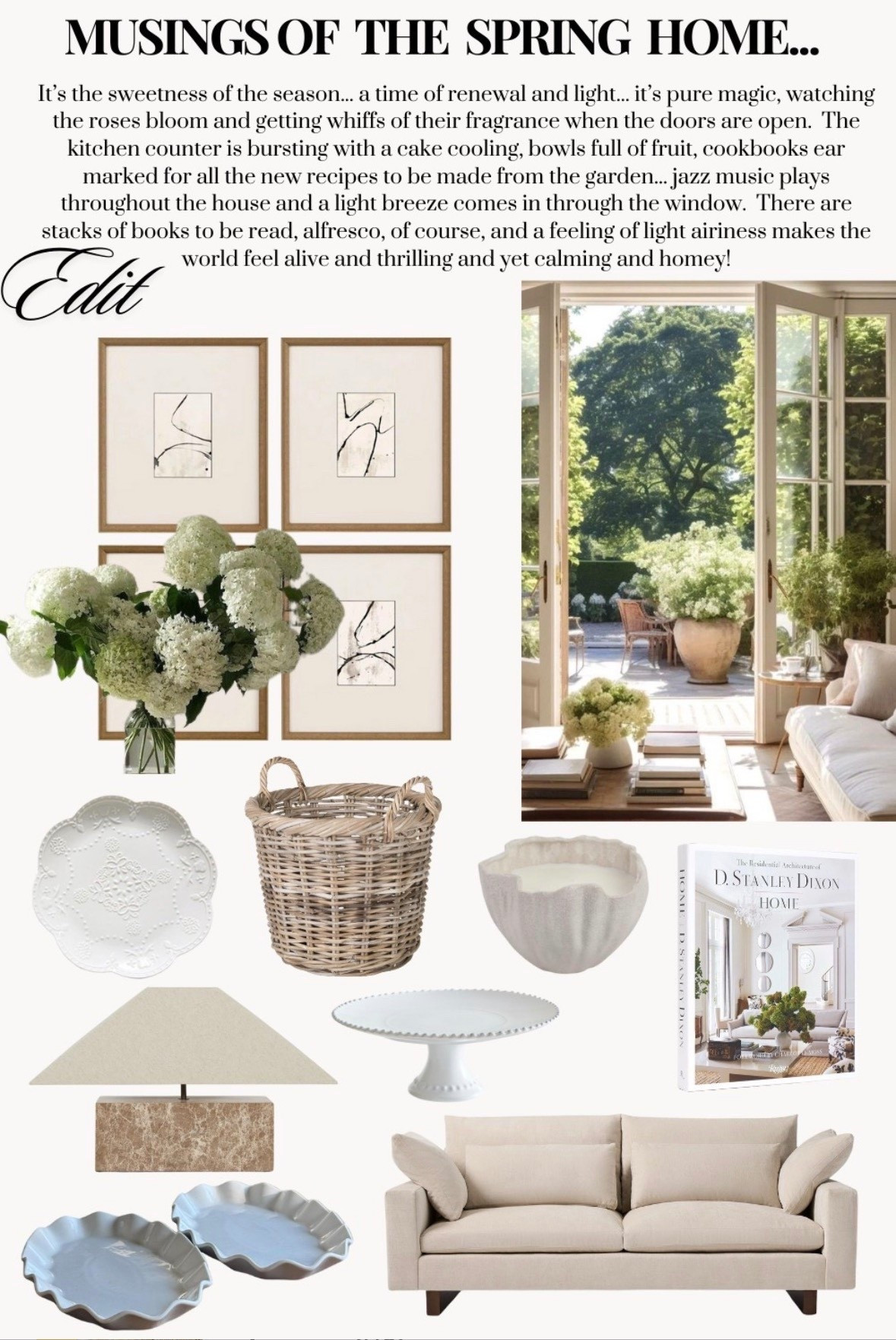 Musings of the Spring home. Time to make it light and fresh!



#LTKdayinmylife #LTKHome #LTKSeasonal