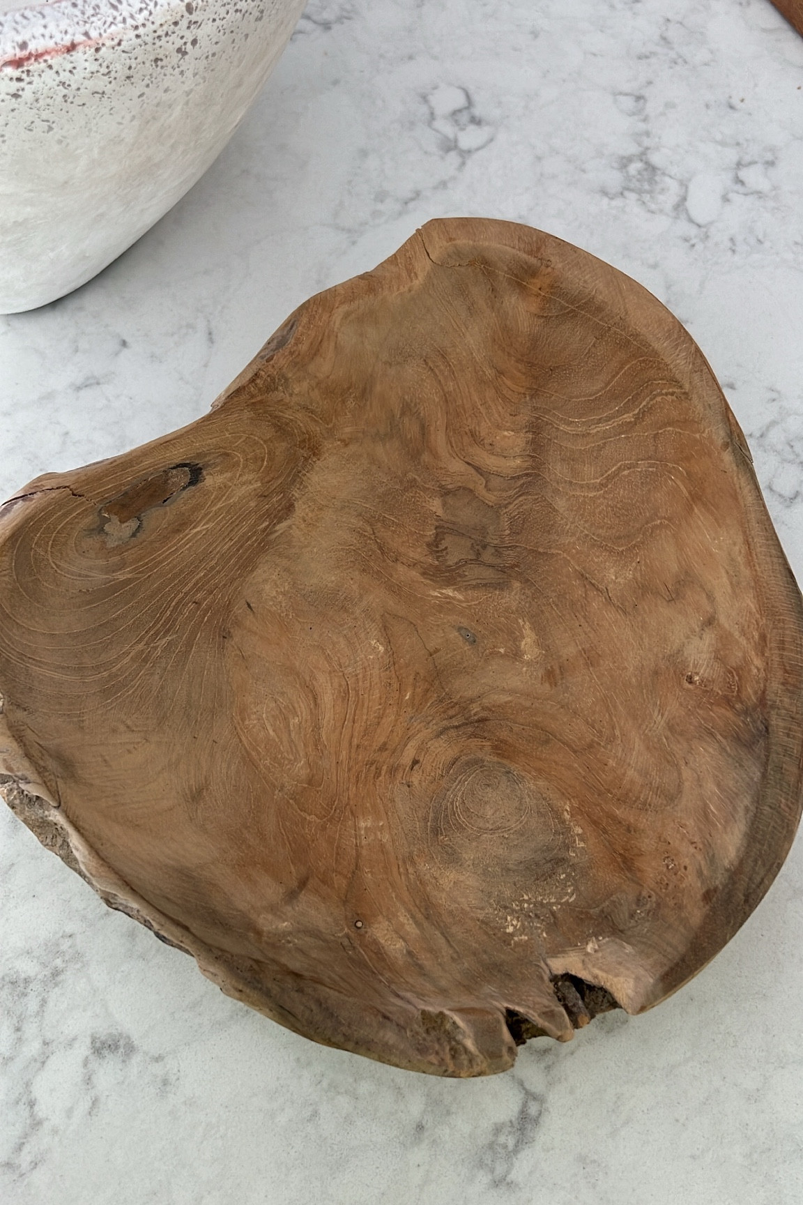 Raw edge bowl
Rustic home decor 

#LTKhome #LTKSeasonal #LTKunder50