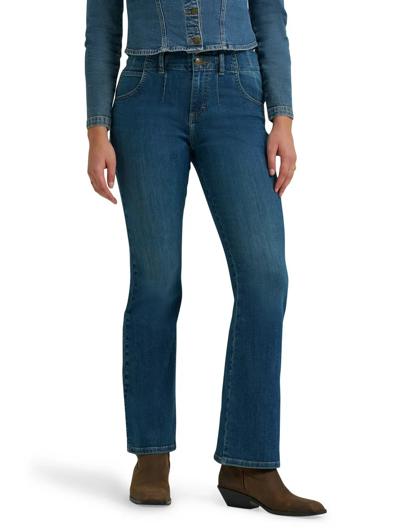 Lee® Women Heritage High Rise Bootcut Jean, Available in Regular and Long Inseams, Sizes 2-18 | Walmart (US)