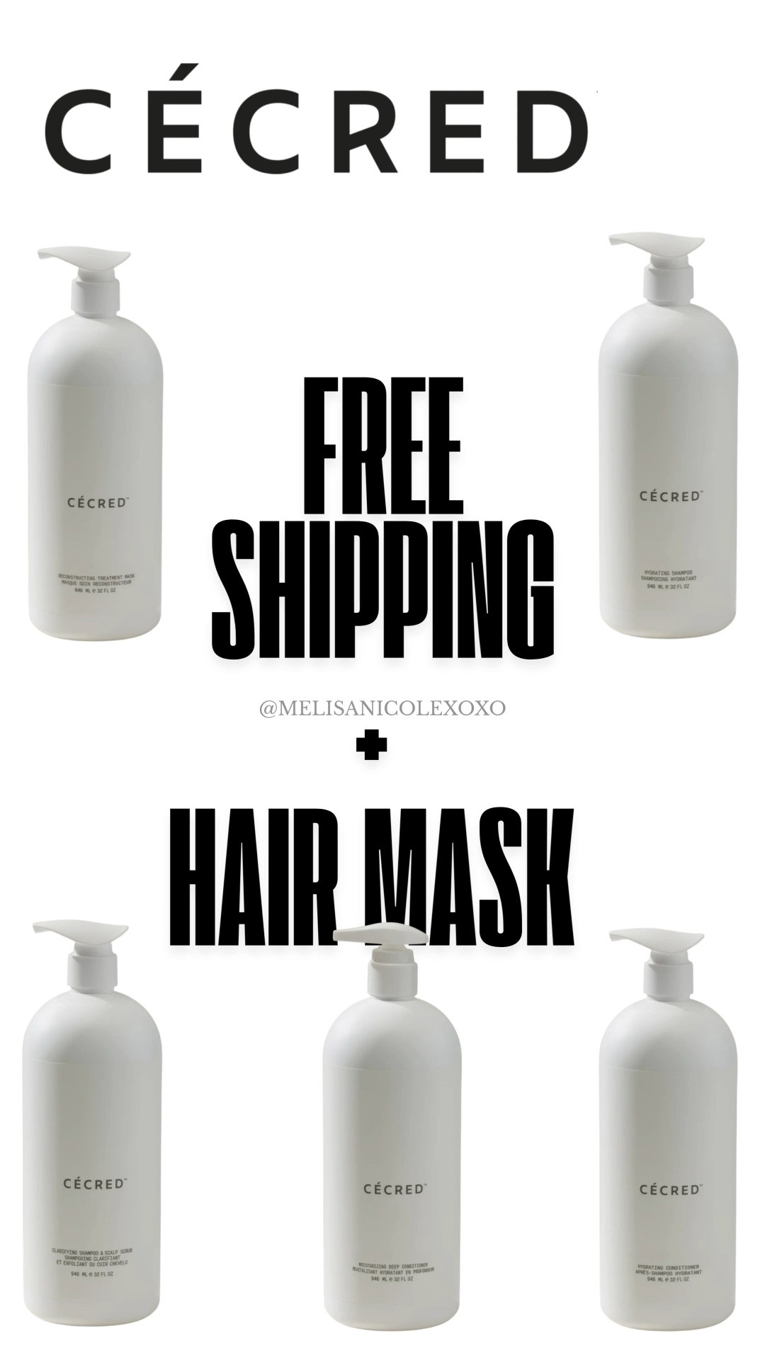 Cecred free travel size Reconstructing Treatment Mask & free shipping when you spend $75+ 

#LTKHair

#LTKSaleAlert #LTKBeauty #LTKselfcare