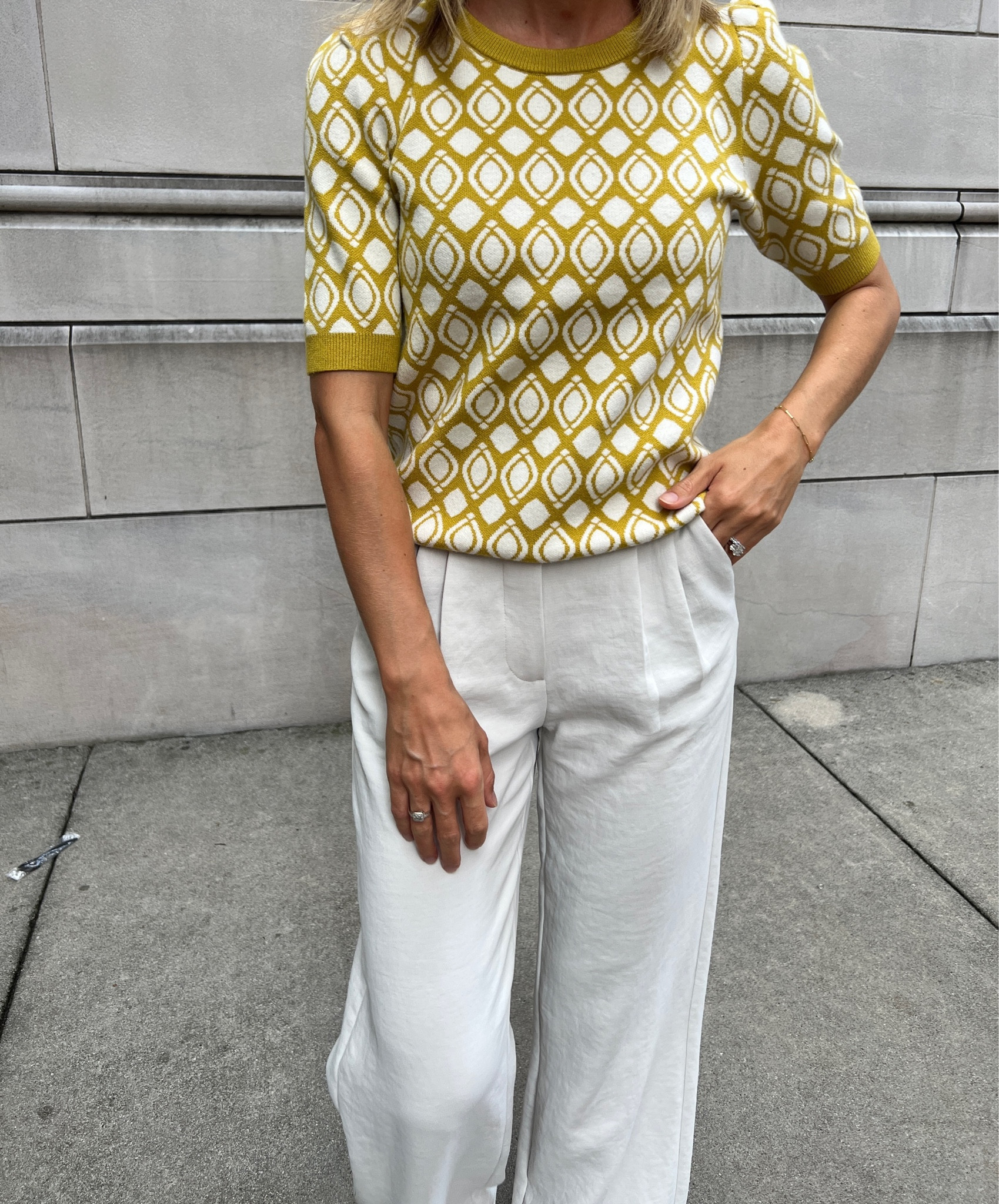 sweater + pants: xmsall 
heels: tts

#LTKstyletip #LTKworkwear #LTKunder100