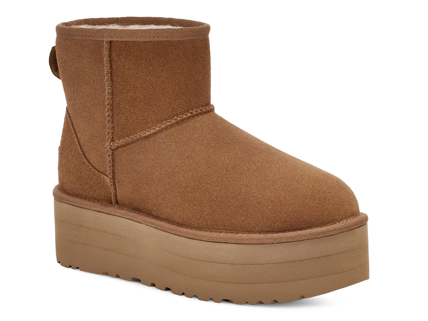 UGG Classic Mini Platform Bootie | Women's | Cognac | Size 10 | Boots | DSW