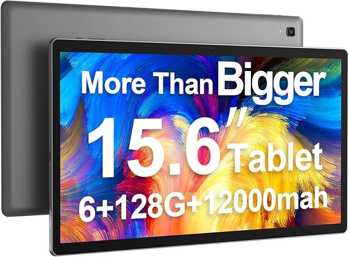 Tablet 15.6 Inch Android 13 Tablet, MESWAO Large Screen Big Tablet with 1080P IPS HD Display, 8Co... | Amazon (US)