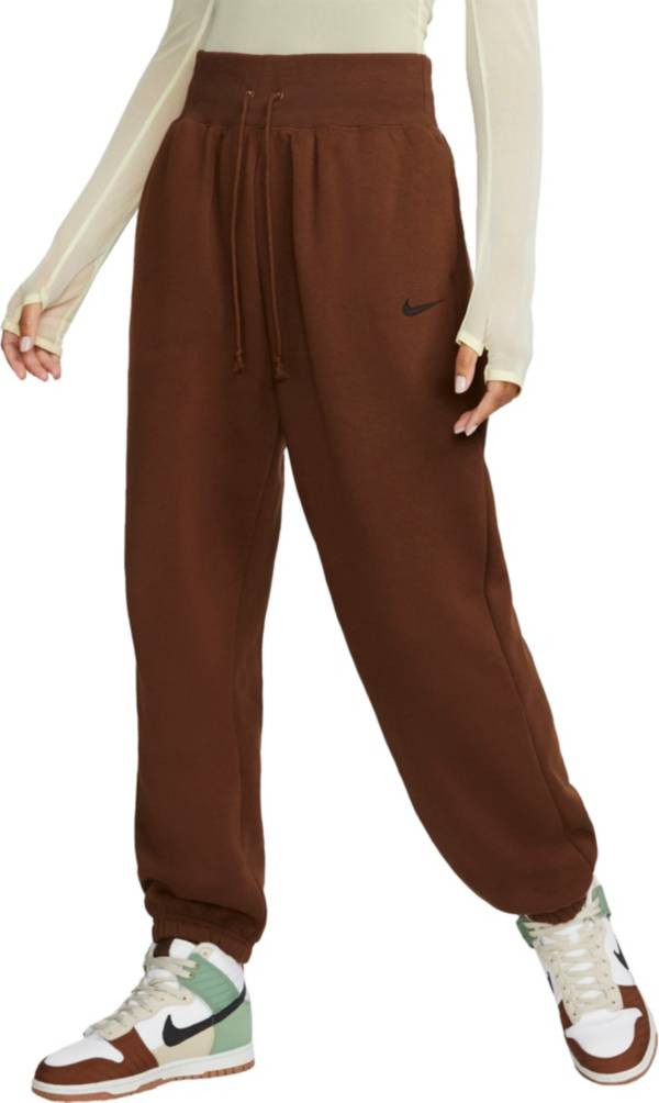 Nike Women's Sportswear Phoenix Fleece High-Rise Sweatpants | Dick's Sporting Goods | Dick's Sporting Goods