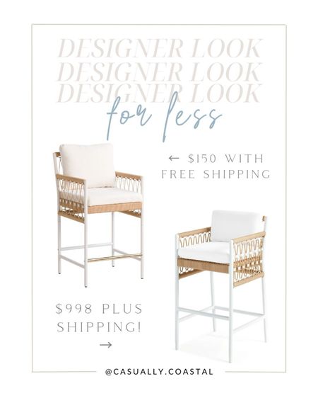 Just $150 for these Serena & Lily look for less stools, with free shipping (use code SHIP89)! Also linked some other great S&L looks for less currently available at Marshalls & T.J. Maxx!
- 
designer look for less, coastal counter stools, woven counter stools, kitchen stools, designer inspired, coastal furniture, modern coastal stools, coastal home decor, coastal sheet sets, dining furniture, bistro chairs, riviera look for less, salt creek look for less, salt creek stools, woven side tables, round side tables, coastal lighting, capiz lamps, spring pillows, marshalls finds, beach house furniture beach house stools, coastal counter stools, beach house decor, coastal artwork, linen quilts, coastal bedding, coastal quilts, linen side table, linen nightstands, outdoor dining chairs, patio seating, coastal outdoor pillows, coastal indoor/outdoor pillows, 32" mirrors, round mirrors, coastal mirrors, beach house bedding  

#LTKstyletip #LTKhome