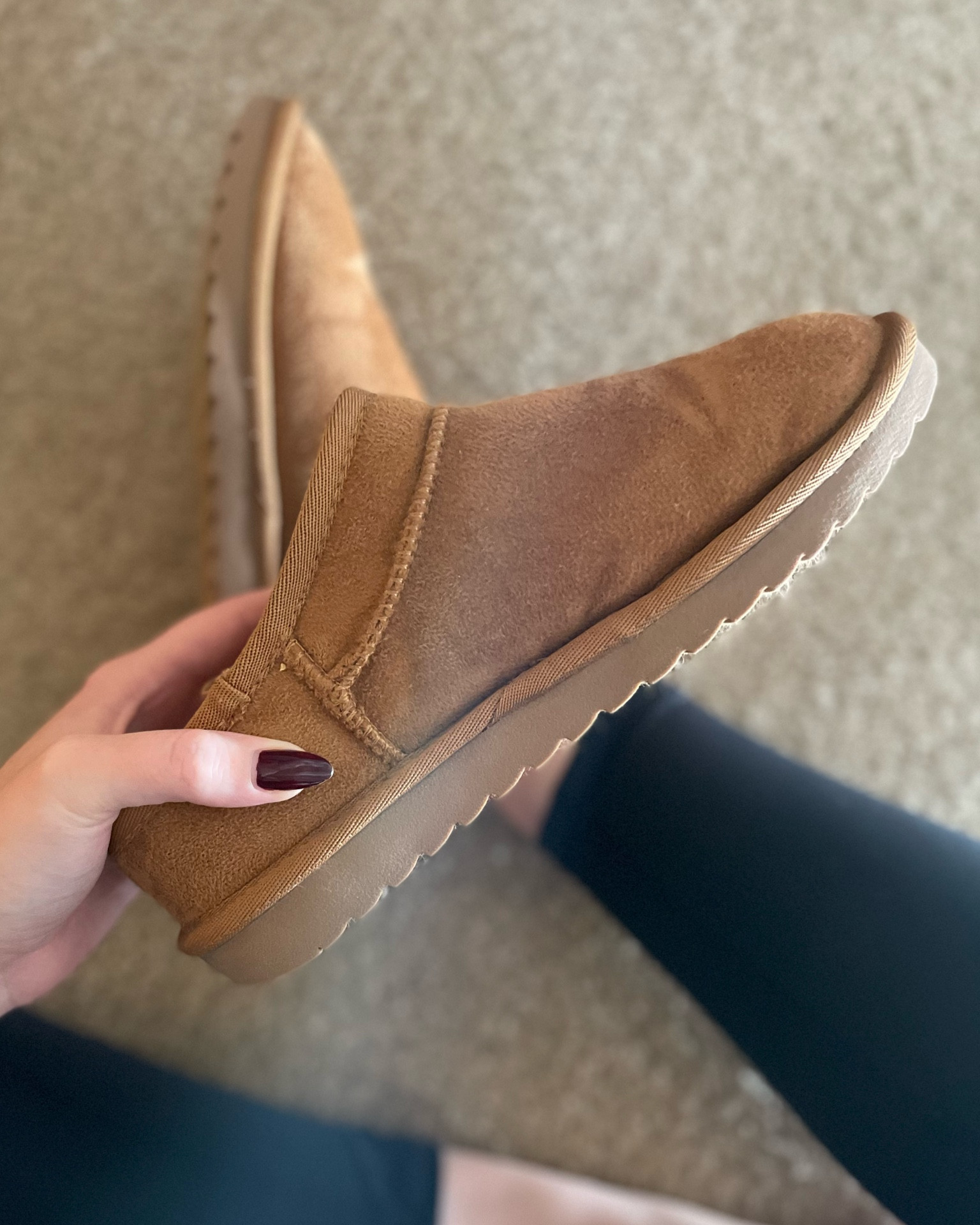 CUSHIONAIRE Women's Hilo Faux Shearling Genuine Suede Cozy Mule Slippers +Memory Foam

#LTKshoecrush #LTKunder50 #LTKsalealert