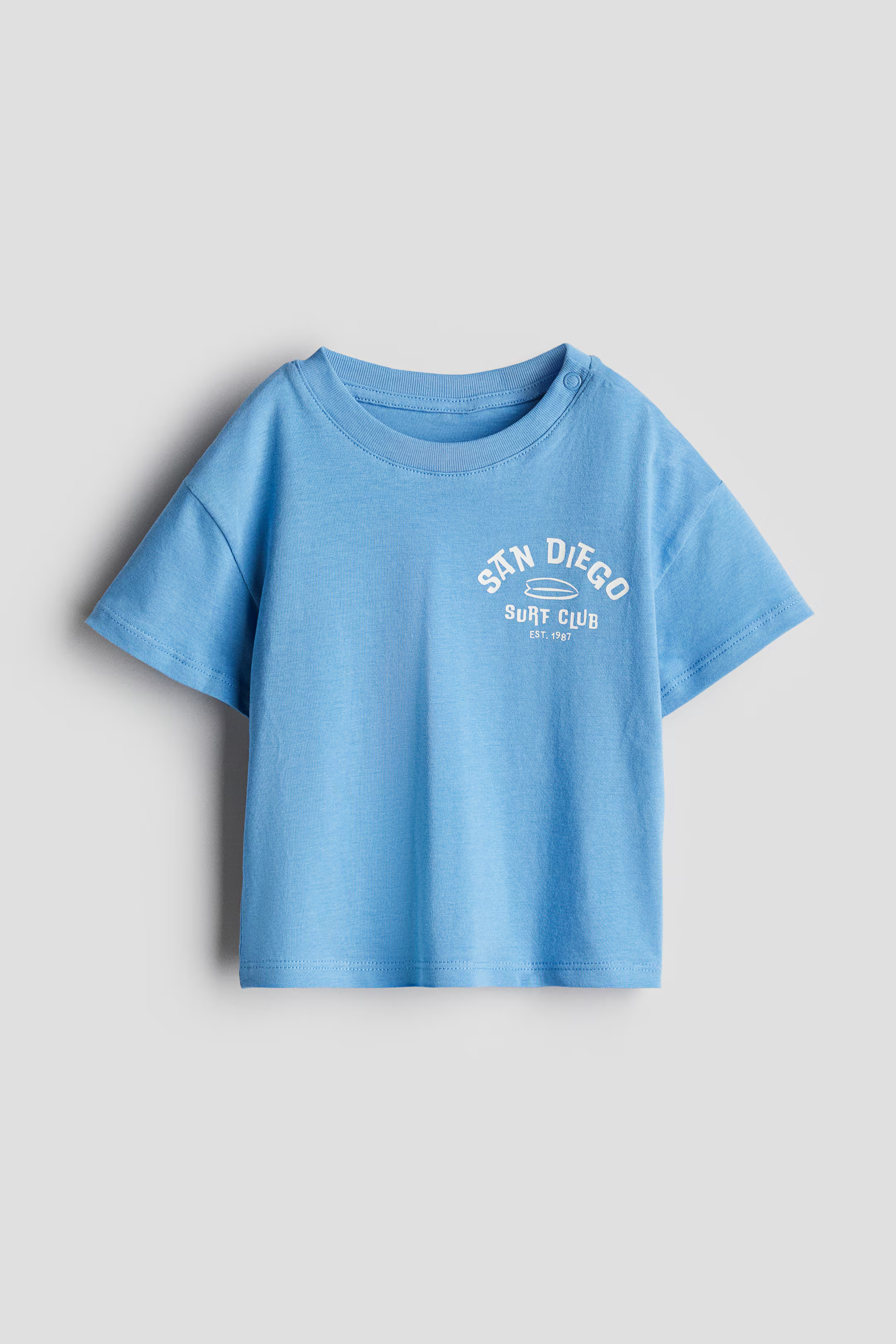 Printed Cotton T-Shirt | H&M (US, CA, MX)
