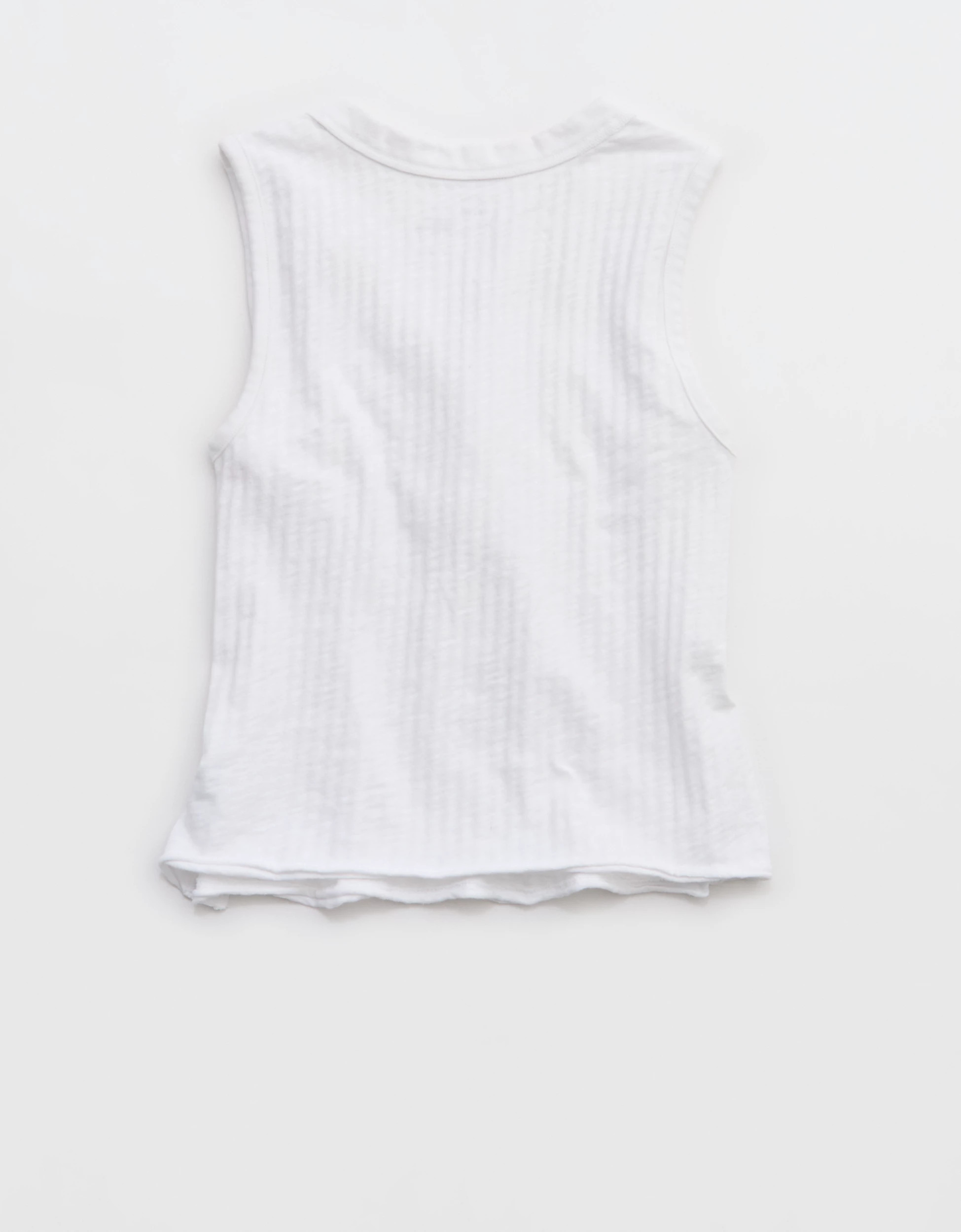Aerie Shadow Stripe Henley Tank Top | Aerie