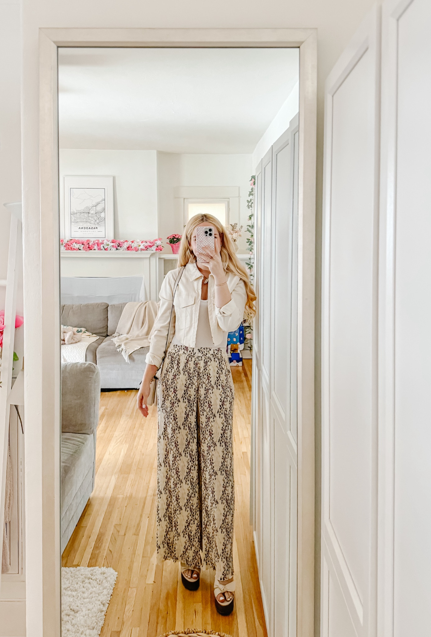 Wearing size small in Sézane pants 

#LTKU #LTKSpringSale #LTKsalealert