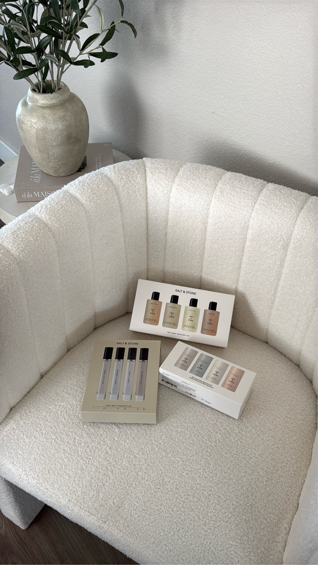 Everything looks amazing, can’t wait to try it all 🤍 tysm @Salt & Stone 🫶🏻 

#LTKselfcare #LTKBeauty