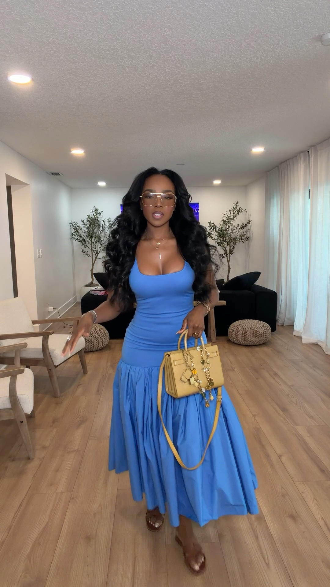 Scroll to shop 

this statement blue ruffle maxi dress that’s perfect for spring and summer events. The fitted bodice and dramatic drop-waist ruffle skirt create a flattering silhouette while the vibrant blue color makes it a standout piece for the season, making it a dress you’ll reach for again and again so the cost per wear keeps dropping.

Perfect for vacation outfits, spring weddings, brunch dates, baby showers, or resort dinners. @Express 

5'4" | 138 lbs | 34D bust | 27" waist | 40" hips

#LTKSpringSale #LTKvlog #LTKootd