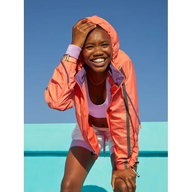 Love & Sports Women’s Track Jacket with Hood | Walmart (US)