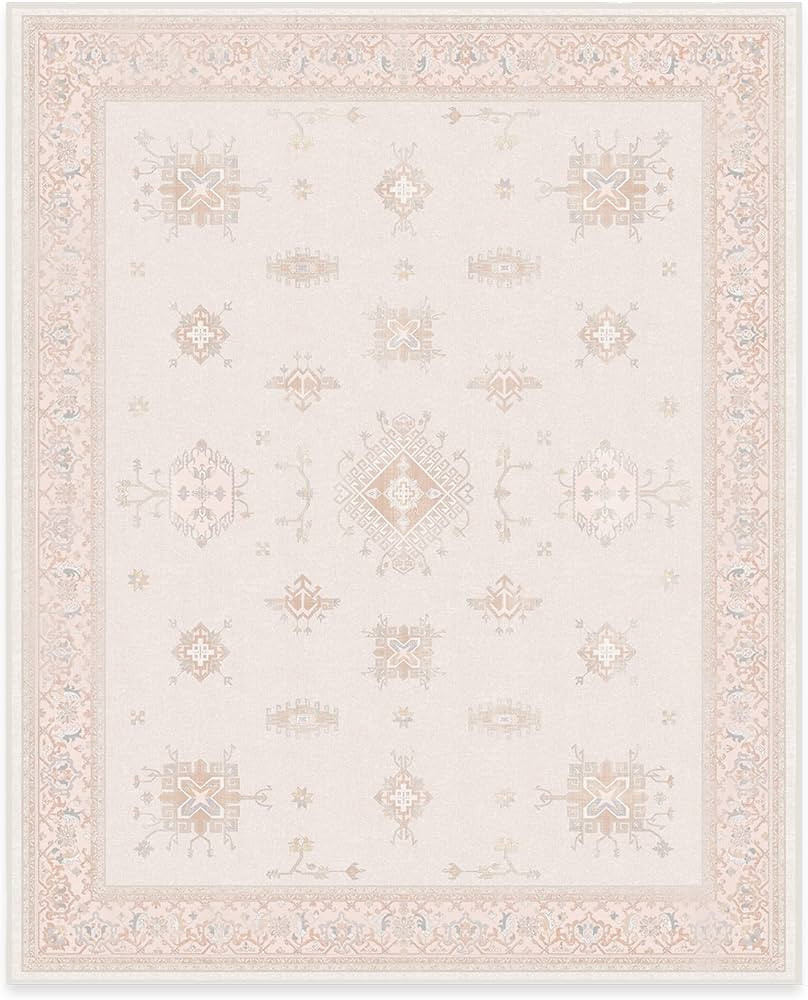 RUGGABLE Verena Washable Rug - Perfect Washable Area Rug for Kids Room, Nursery - Stain & Water R... | Amazon (US)