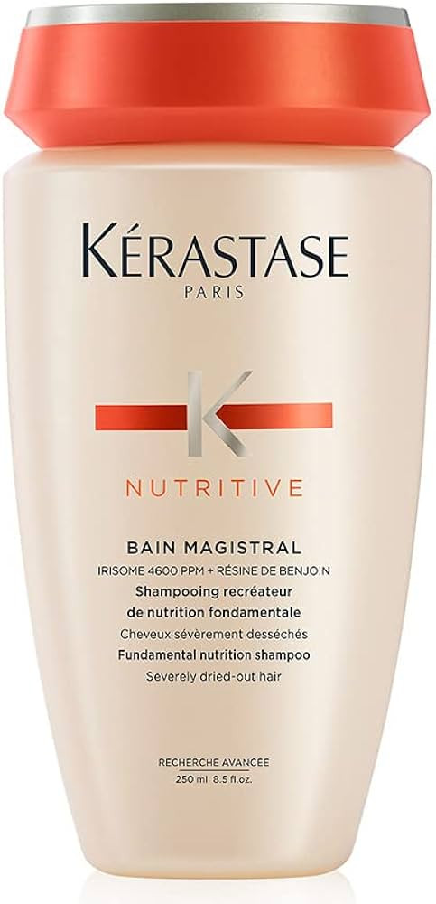 Kérastase Shampoo Nutritive Bain Magistral, Cabelos ressecados, Nutrição, Complexo Irisome, Re... | Amazon (BR)