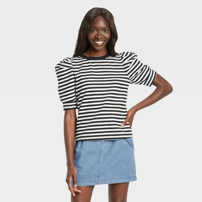 Women's Puff Elbow Sleeve T-Shirt - Who What Wear™ | Target