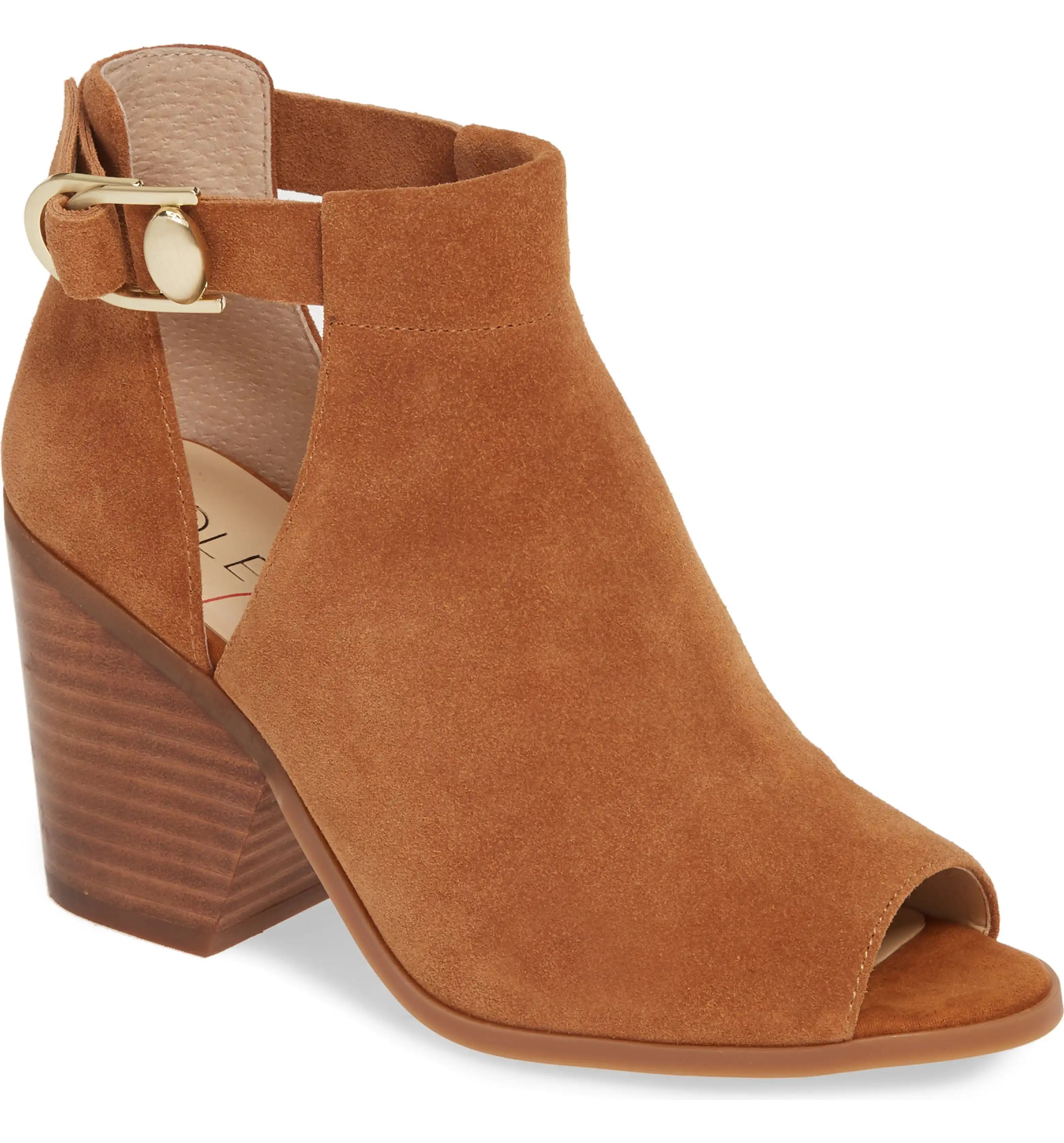 Caprica Open Toe Bootie | Nordstrom