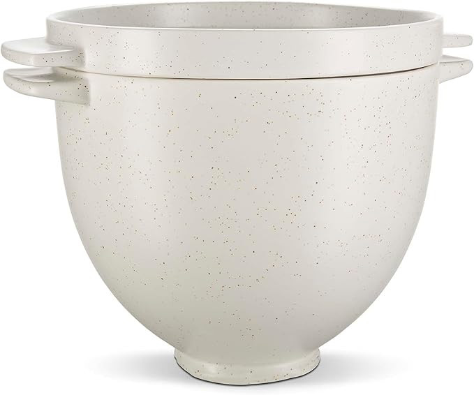 KitchenAid 5 Quart Ceramic Bread Bowl with Lid for all 4.5-5 Quart Tilt-Head Stand Mixers - KSM2C... | Amazon (US)