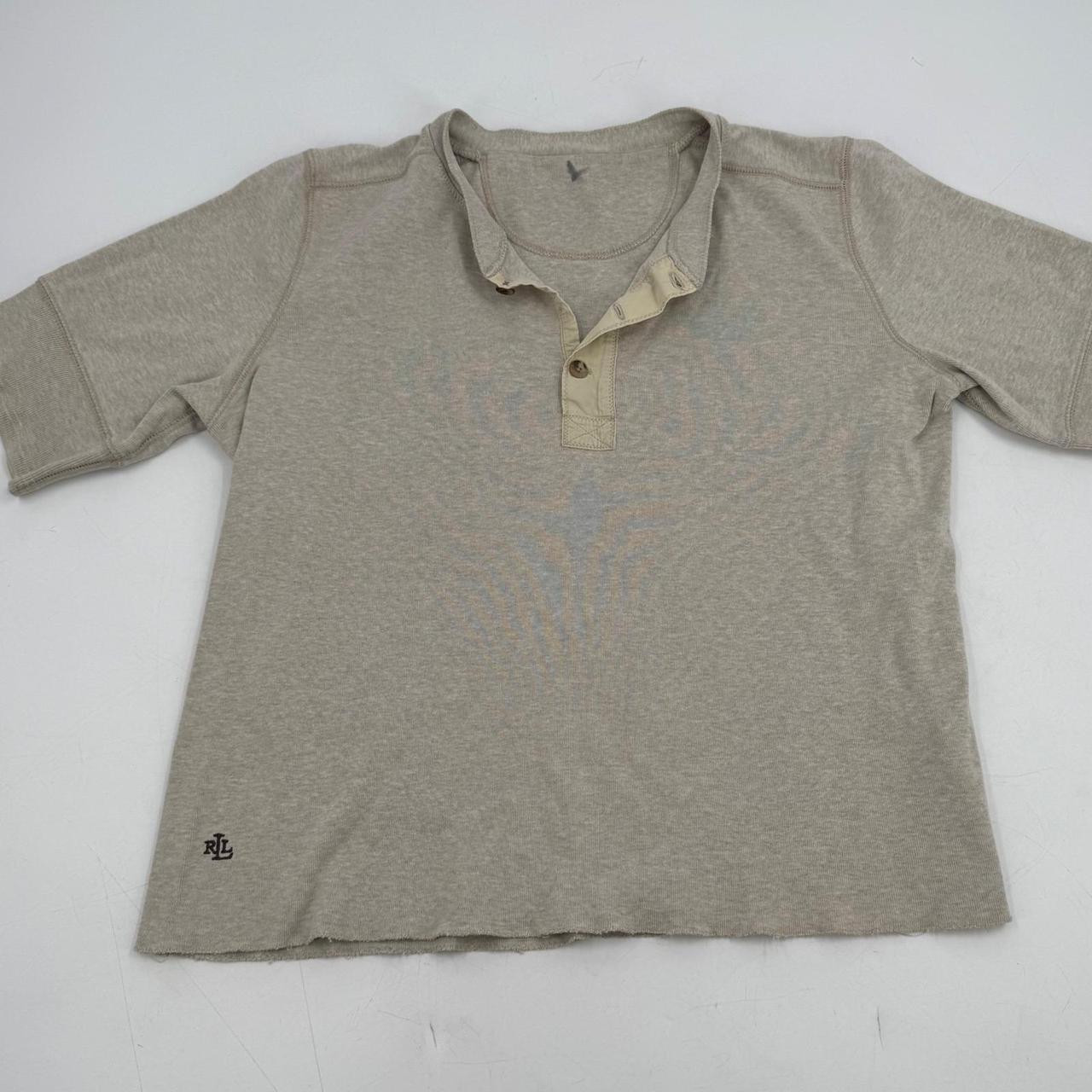 RLX Ralph Lauren Men's T-shirt - Tan - M | Depop US