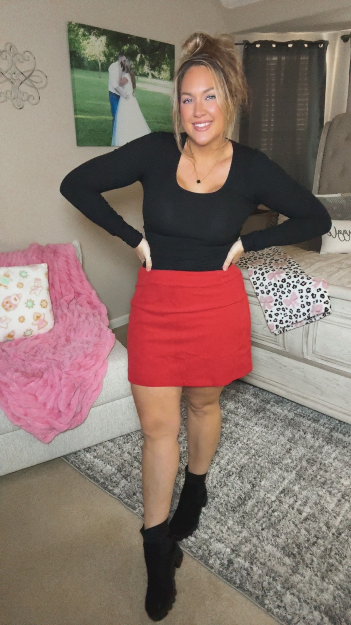 Living in this Halara Skirt for the entire holiday season! It’s Stretchy, cute, 2 in 1 with shorts built in! Everything about it is giving festive! They have multiple color options and a long and short option! 

I chose the longer option on this one. 

#LTKMidsize #LTKSaleAlert #LTKStyleTip
