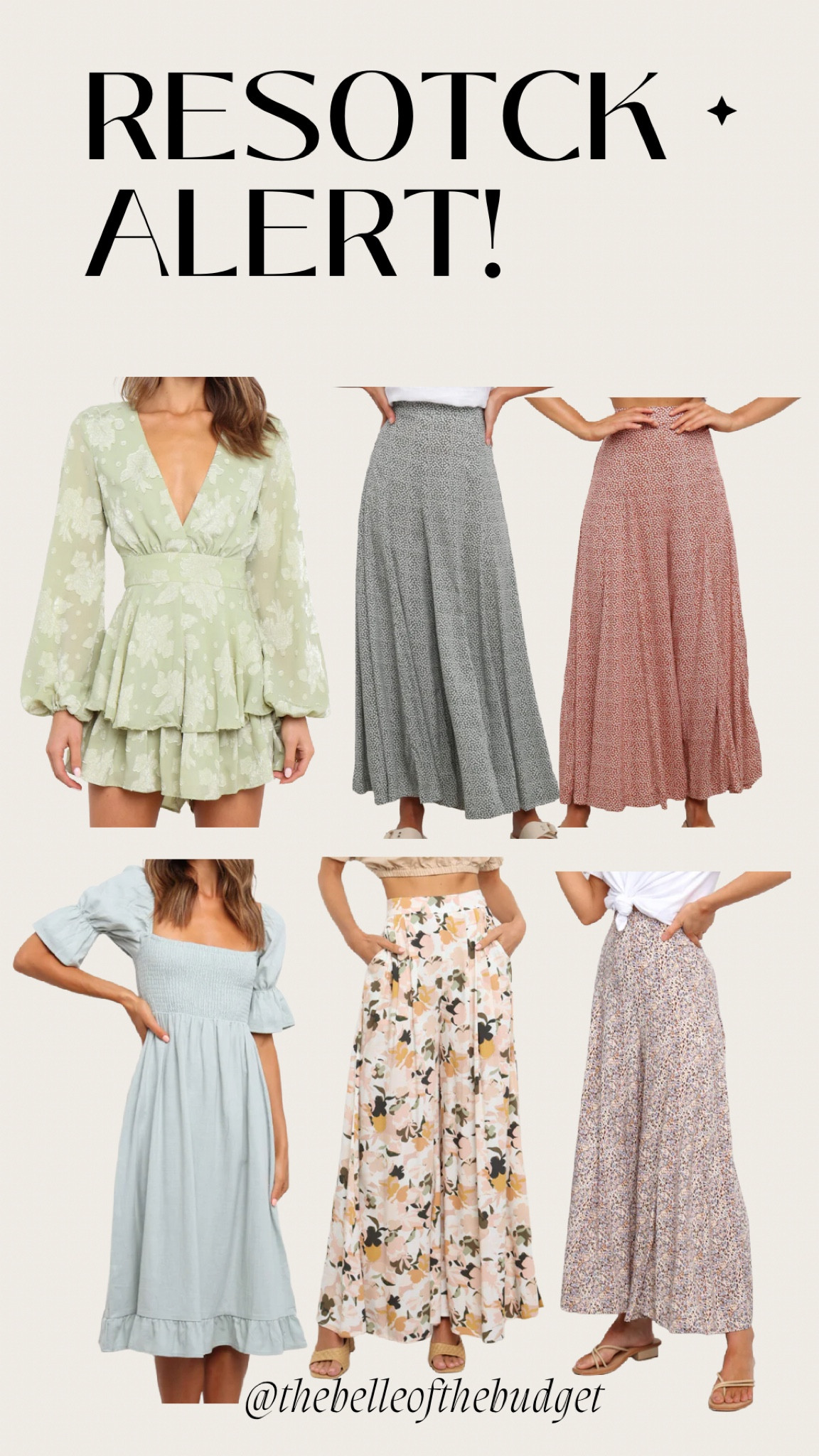 Spring outfit - work pants - romper - wedding guest outfit - all tts (check sizing chart for US sizes) 

#LTKunder100 #LTKstyletip #LTKworkwear