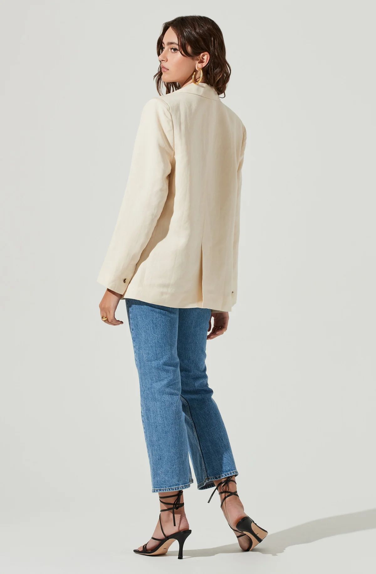 Rio Oversized Linen Blazer | ASTR The Label (US)