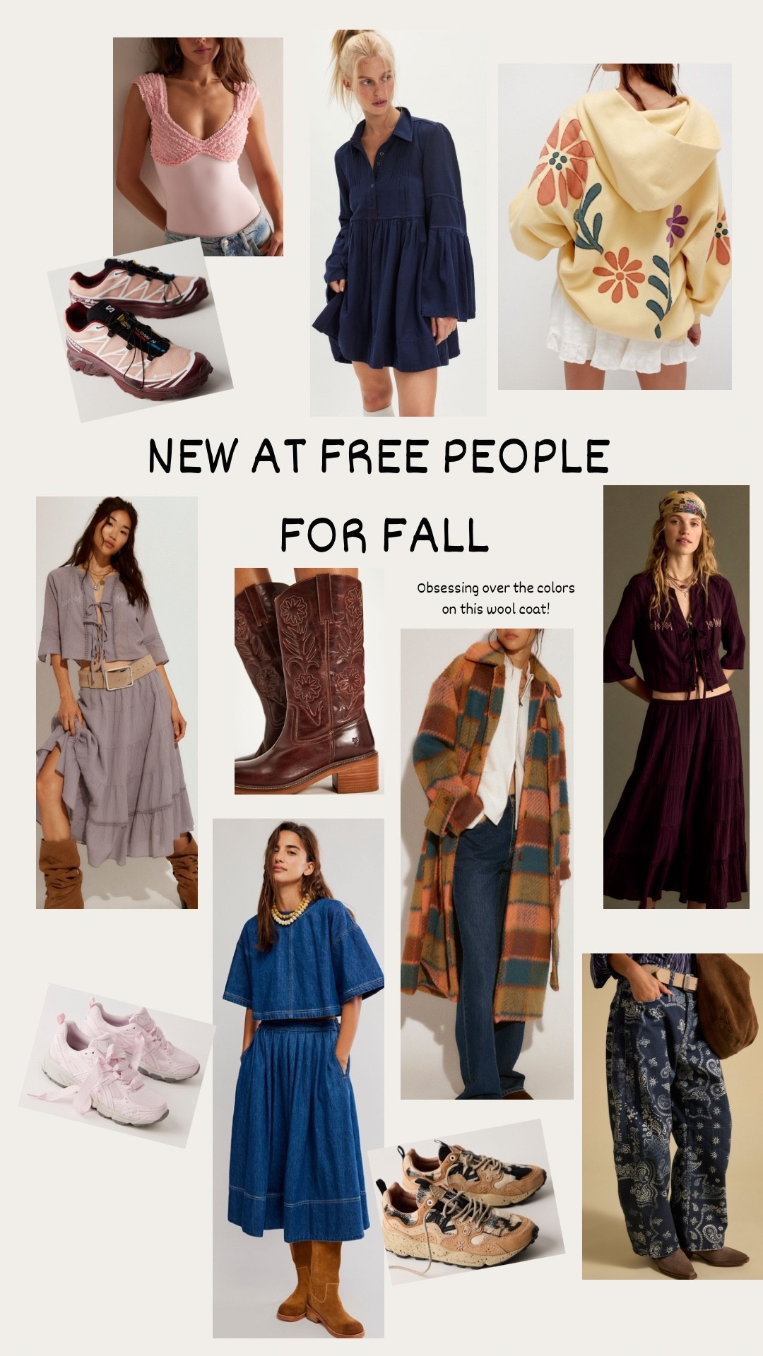New for fall at free people loving all of the muted and earth tones! 

#LTKU #LTKSeasonal #LTKStyleTip