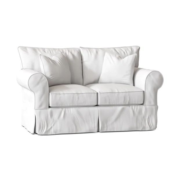 Amari 63'' Slipcovered Loveseat | Wayfair North America