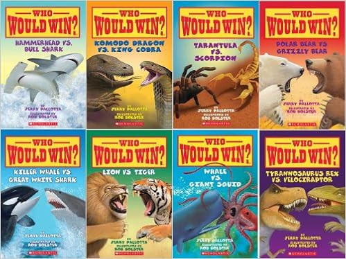 Who Would Win? Series Collection of 8 Books By Jerry Pallotta and Rob Bolster (Includes: Whale Vs... | Amazon (US)