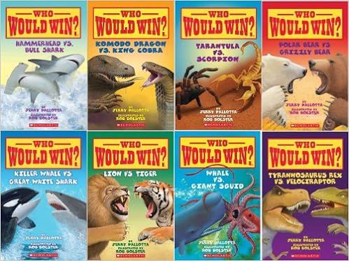 Who Would Win? Series Collection of 8 Books By Jerry Pallotta and Rob Bolster (Includes: Whale Vs... | Amazon (US)