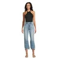 Time and Tru Women's High Rise Straight Jeans, 27.5” Inseam, Sizes 4-20 | Walmart (US)
