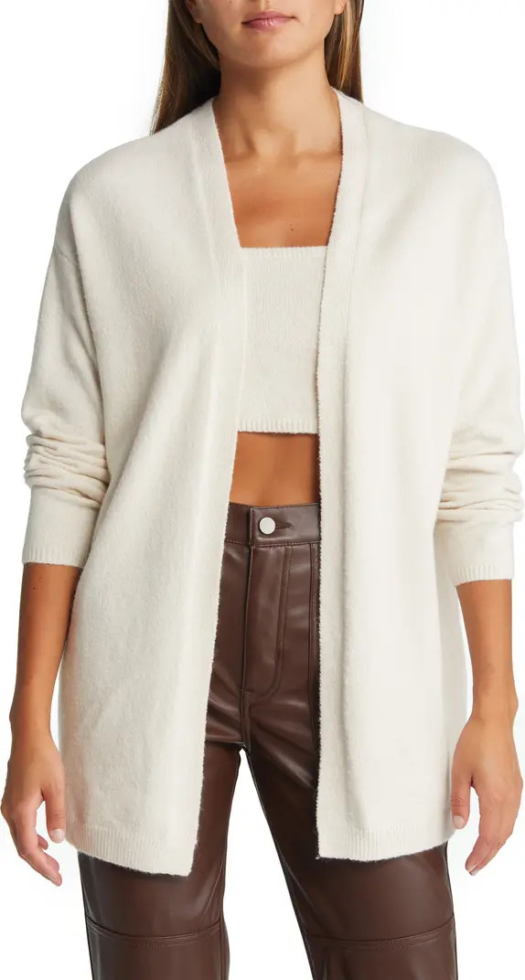Bandeau Top & Cardigan Set | Nordstrom