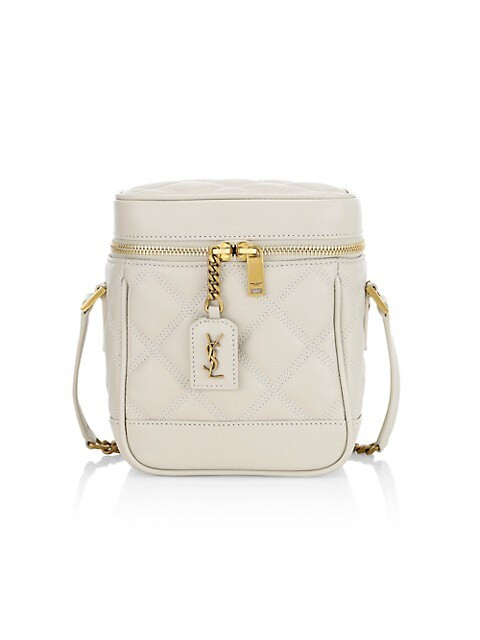 Saint Laurent Quilted Leather Bucket Bag | Saks Fifth Avenue