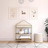 Little Seeds Piper Metal Changing Table, Gold | Amazon (US)