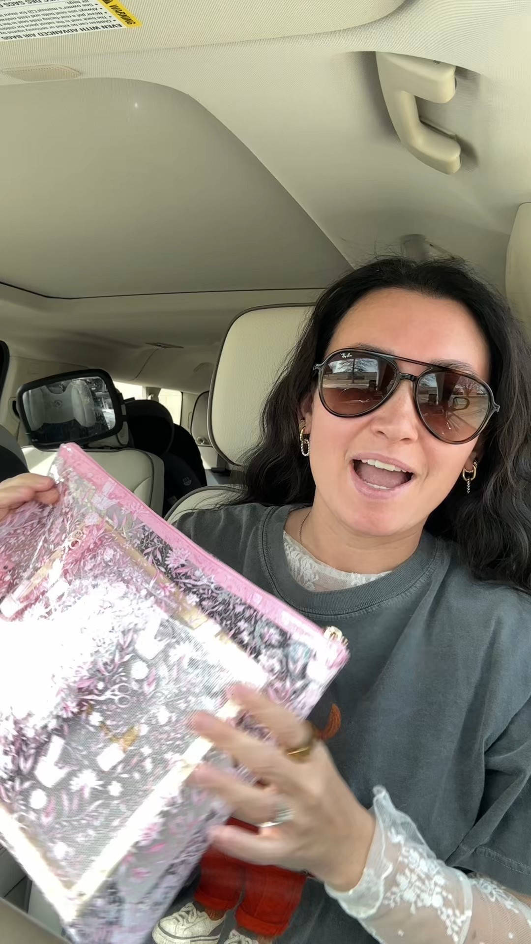 Needlepoint project bag