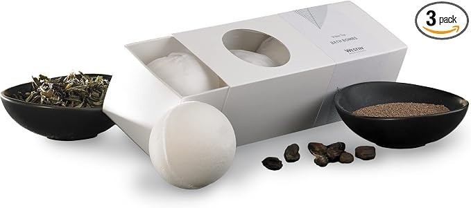 Westin White Tea Bath Bombs - Luxury Hotel Scent Bubble Bath - Mango Butter, Safflower Oil, and C... | Amazon (US)
