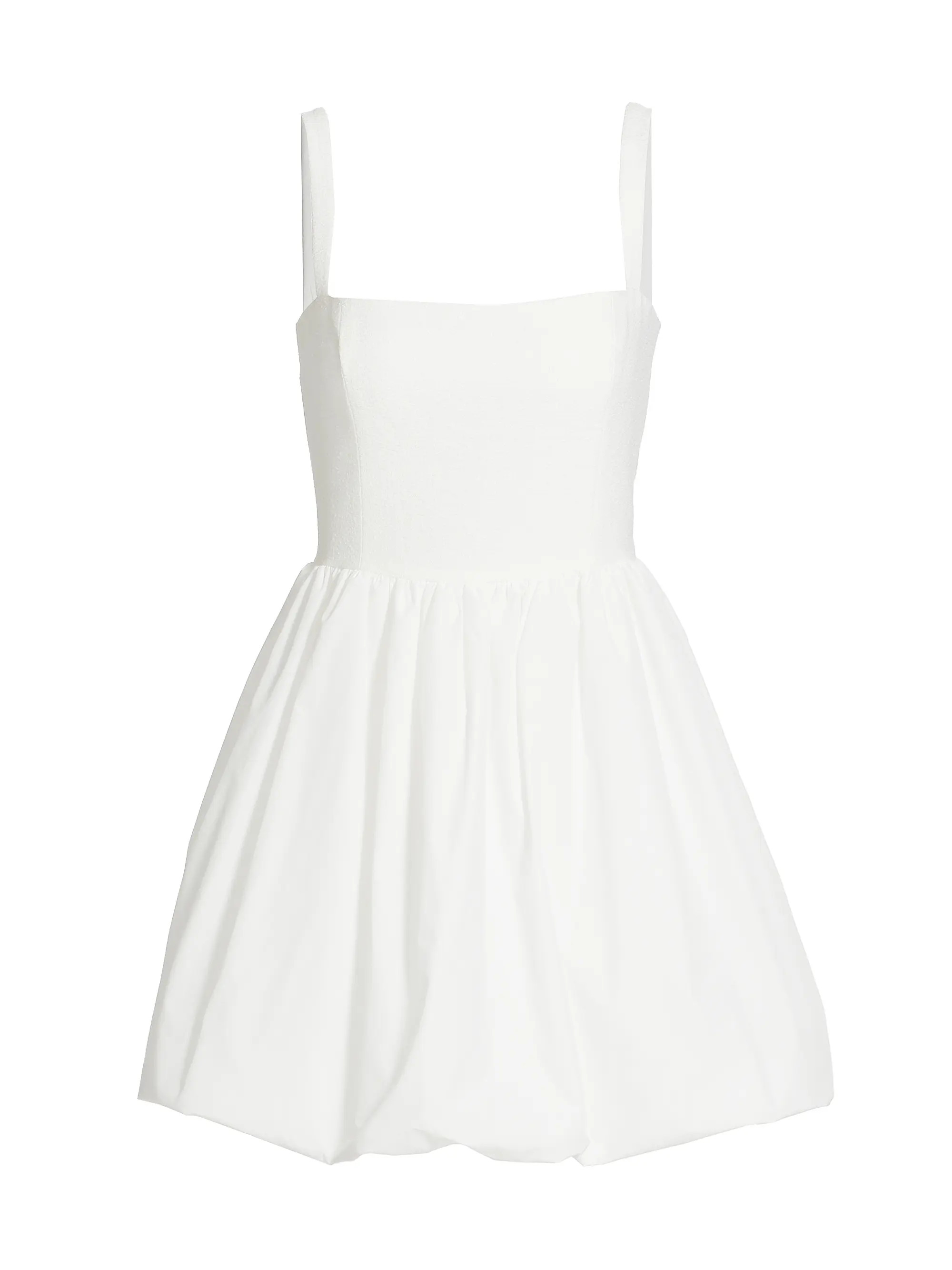 Christine Bubble-Hem Minidress | Saks Fifth Avenue