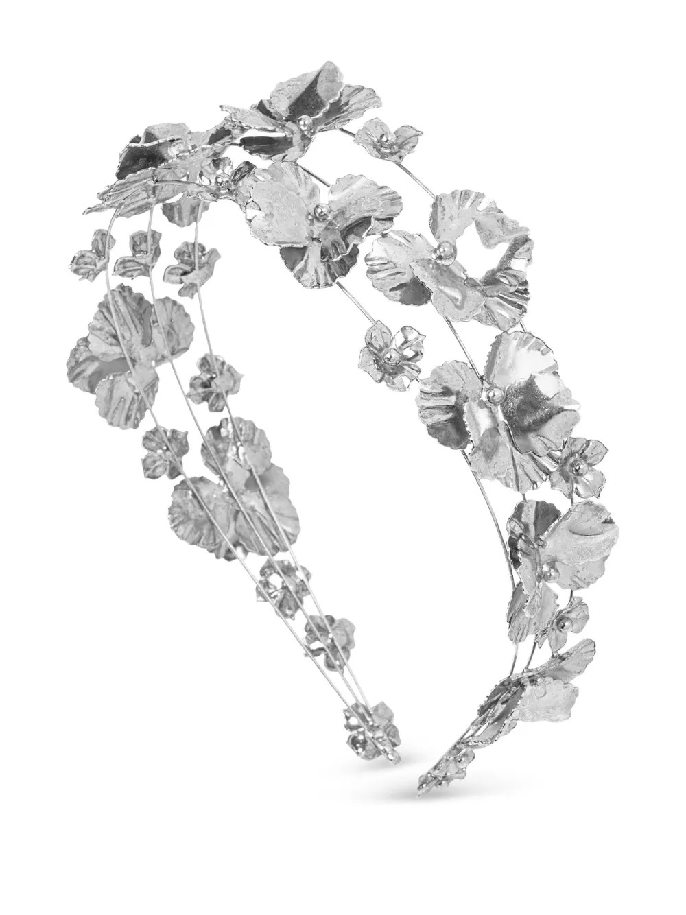 Jennifer Behr Sariyah Headband | Silver | FARFETCH | Farfetch Global