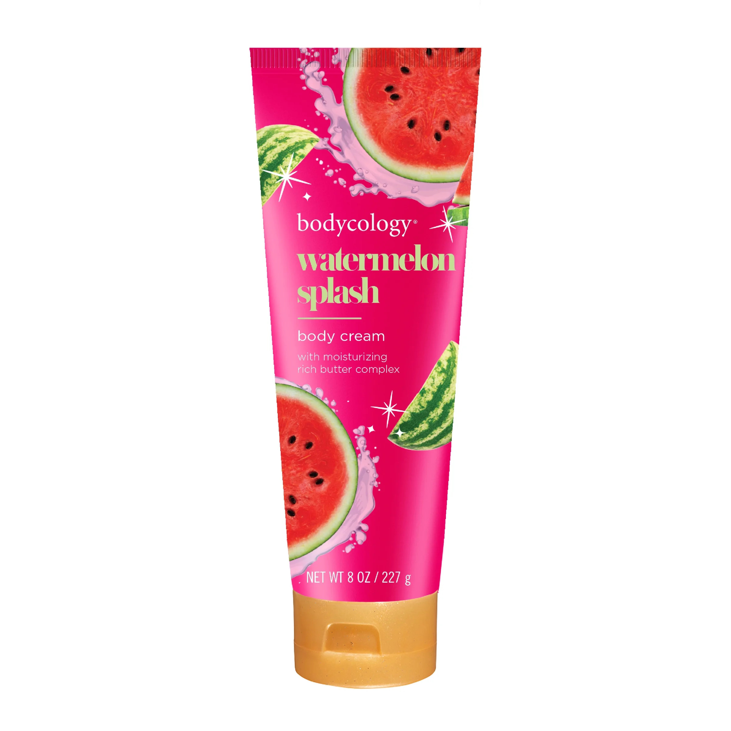 Bodycology Shea Butter Body Cream, Watermelon Splash, 8 oz - Walmart.com | Walmart (US)
