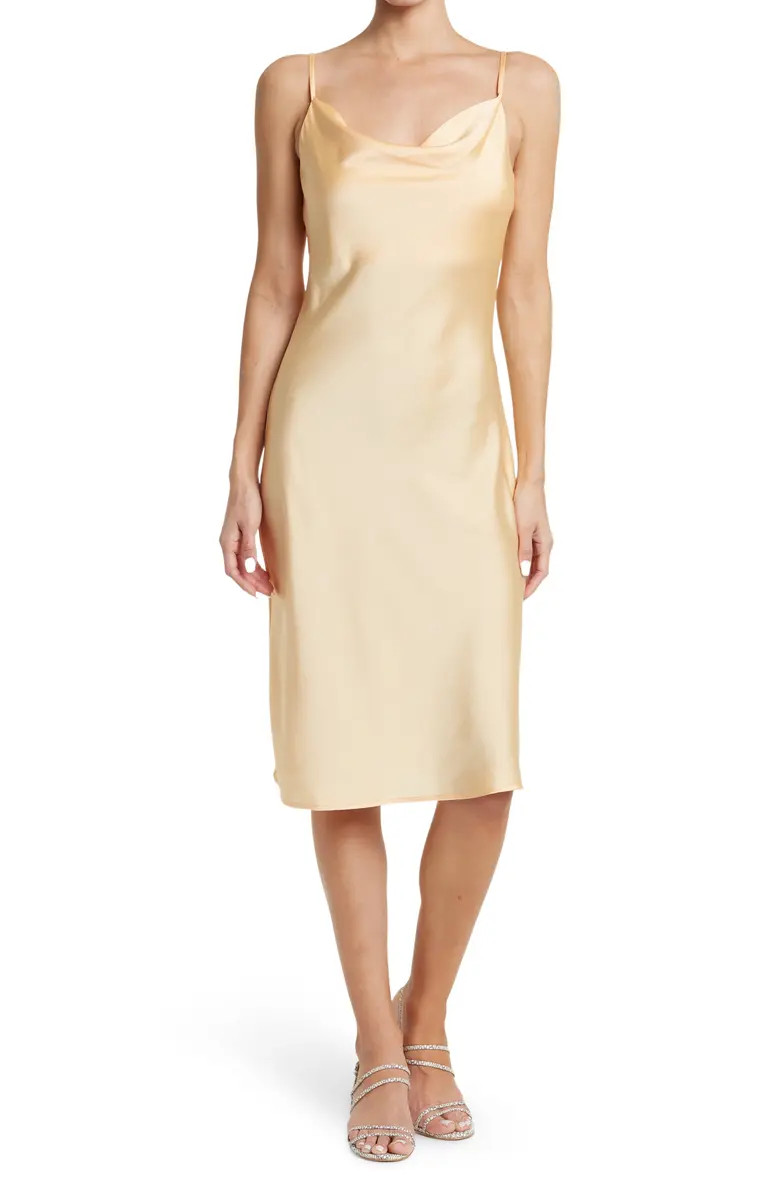 Spaghetti Strap Midi Slip Dress | Nordstrom Rack