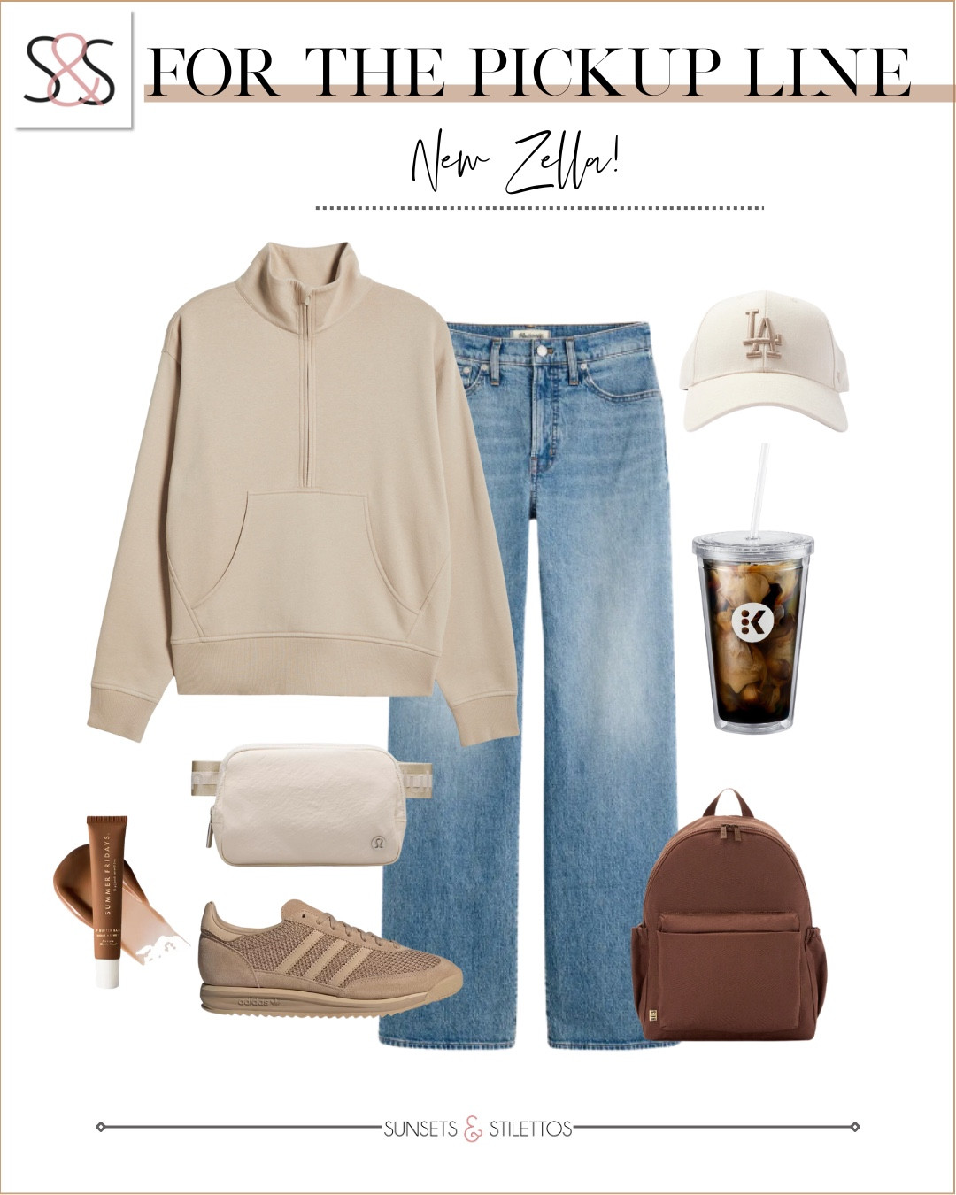 A half zip and jeans is a great spring outfit! Comfy, relaxed, and polished- all with the right adidas sneakers and accessories!

Sunsets and Stilettos, workwear, Valentine's Day

#LTKTravel #LTKSeasonal #LTKOver40