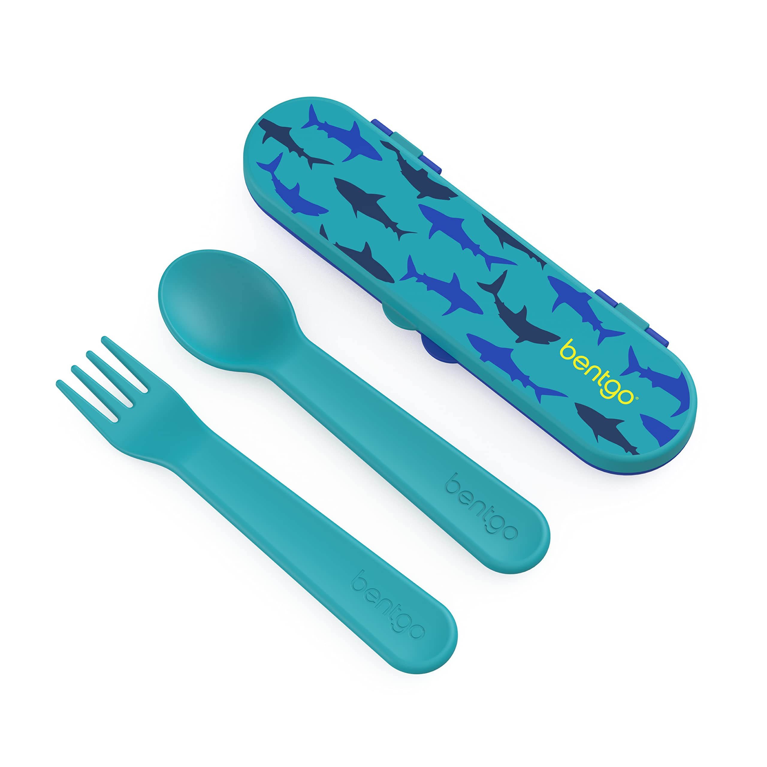 Bentgo Kids Utensil Set - Reusable Plastic Fork, Spoon & Storage Case - BPA-Free Materials, Easy-... | Amazon (CA)