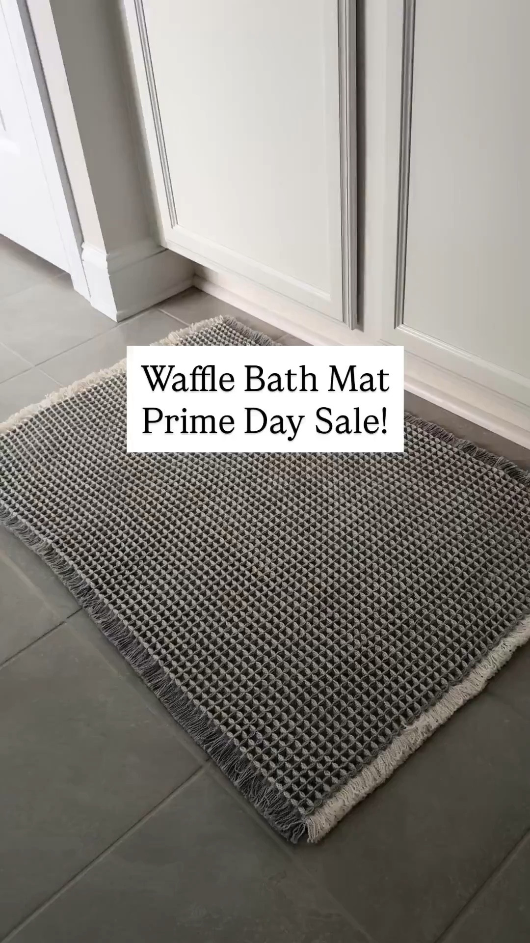 These waffle bath mats are legit the best!!!! On sale! 

#LTKHome #LTKSaleAlert
